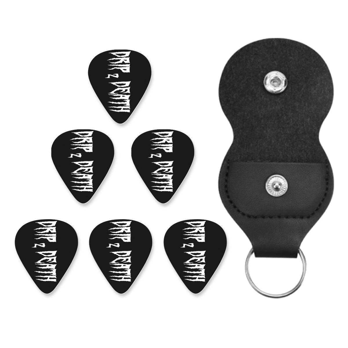 DripDeath Drip2Death Guitar Plastic Picks (Set of 6) - DeRose Seasonal