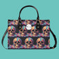 Dripping Skull Luxury Women Leather Handbag (3 sizes) - DeRose Seasonal