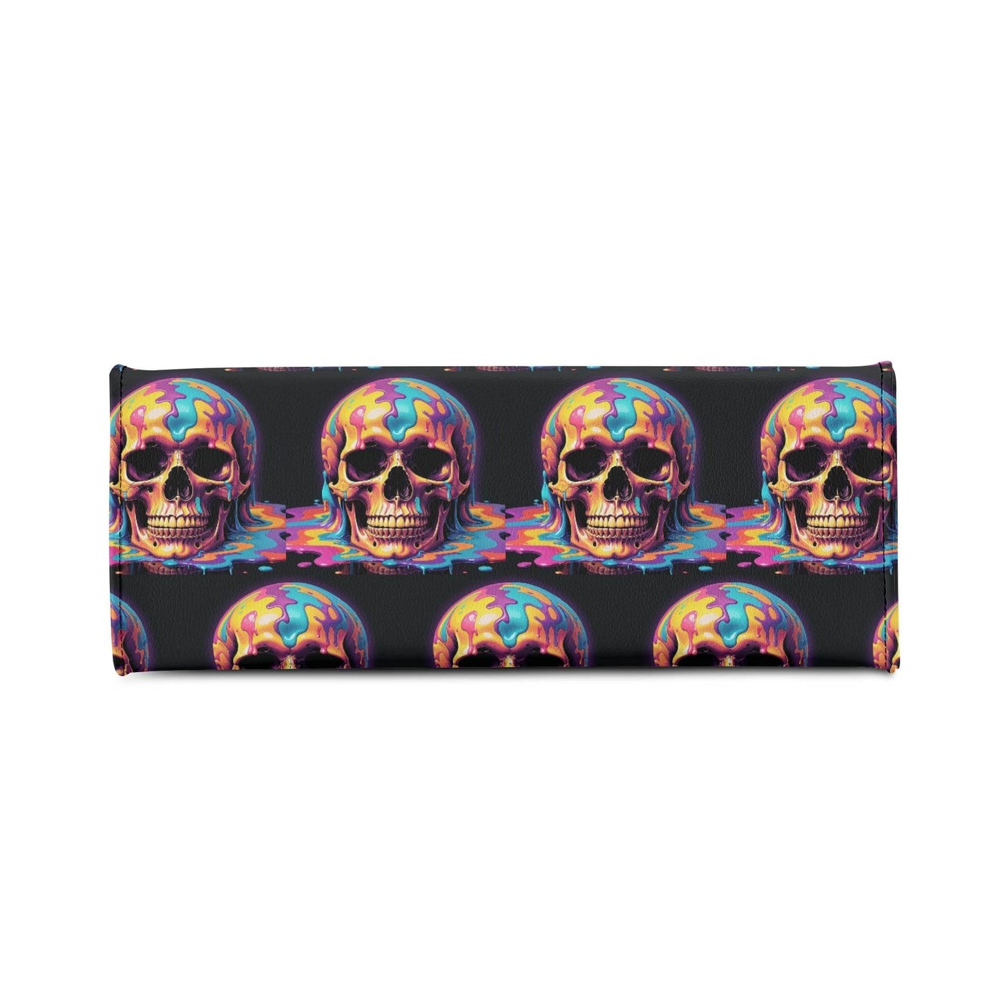 Dripping Skull Luxury Women Leather Handbag (3 sizes) - DeRose Seasonal