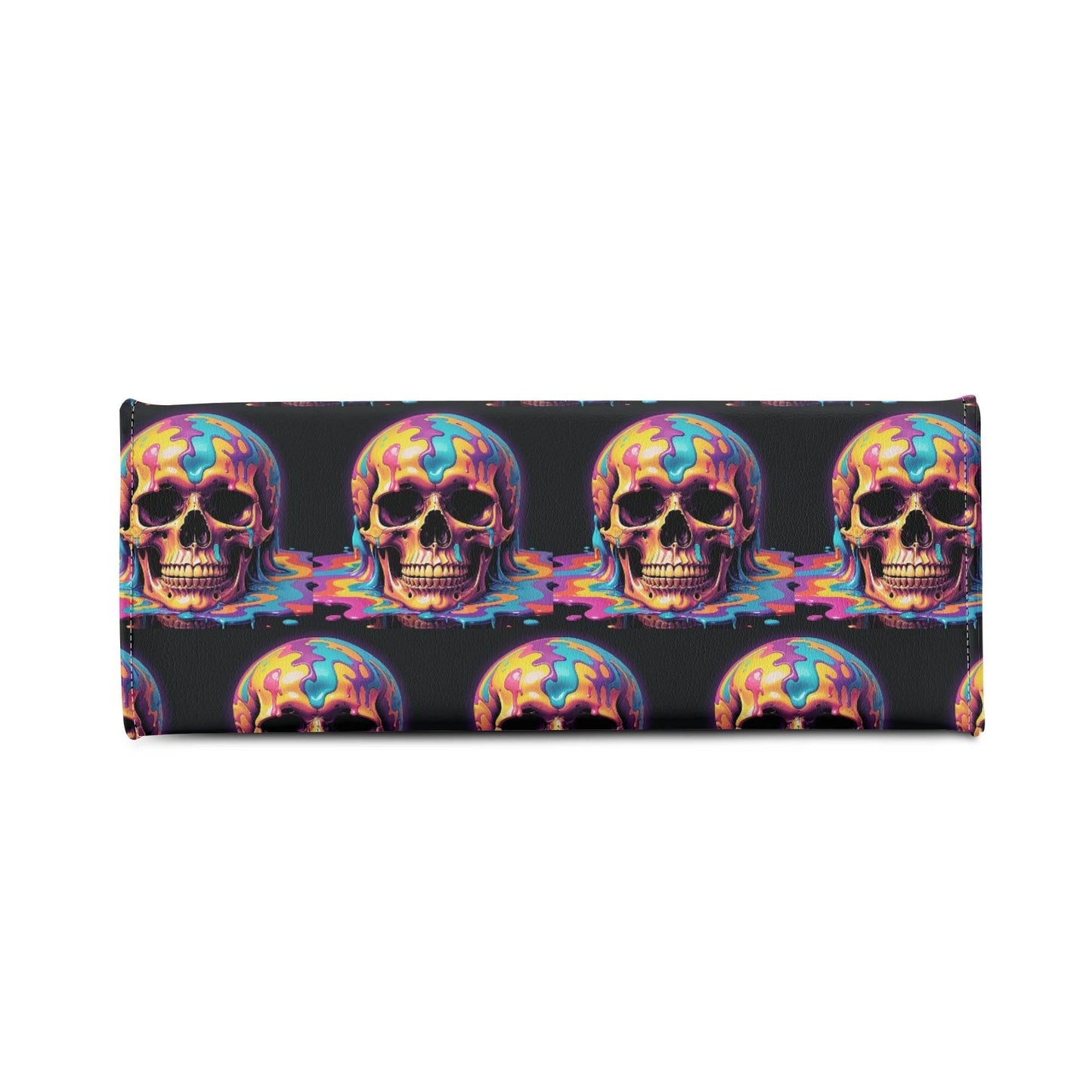 Dripping Skull Luxury Women Leather Handbag (3 sizes) - DeRose Seasonal