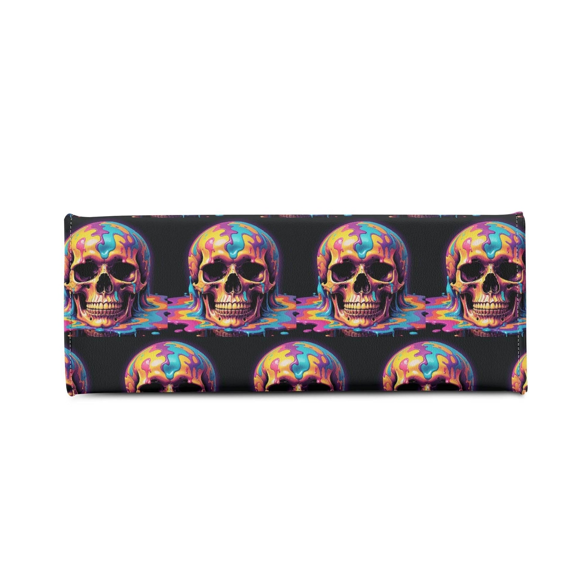 Dripping Skull Luxury Women Leather Handbag (3 sizes) - DeRose Seasonal