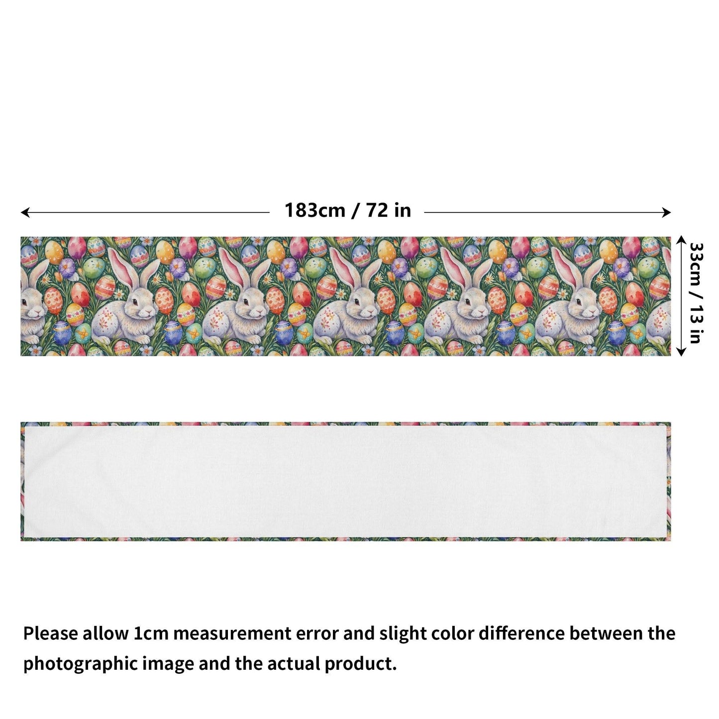 Easter Art Polyester Table Runner - DeRose Seasonal