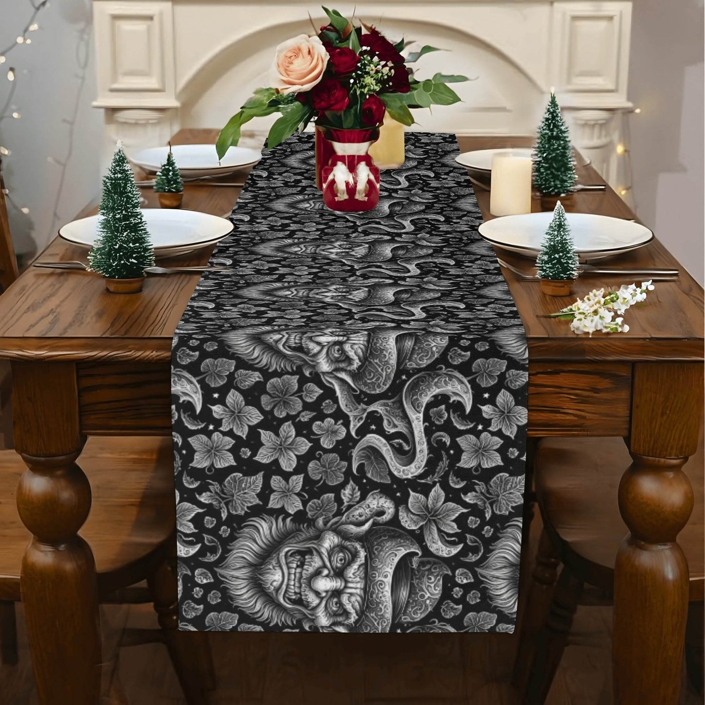 Evil Leprechaun Polyester Table Runner - DeRose Seasonal