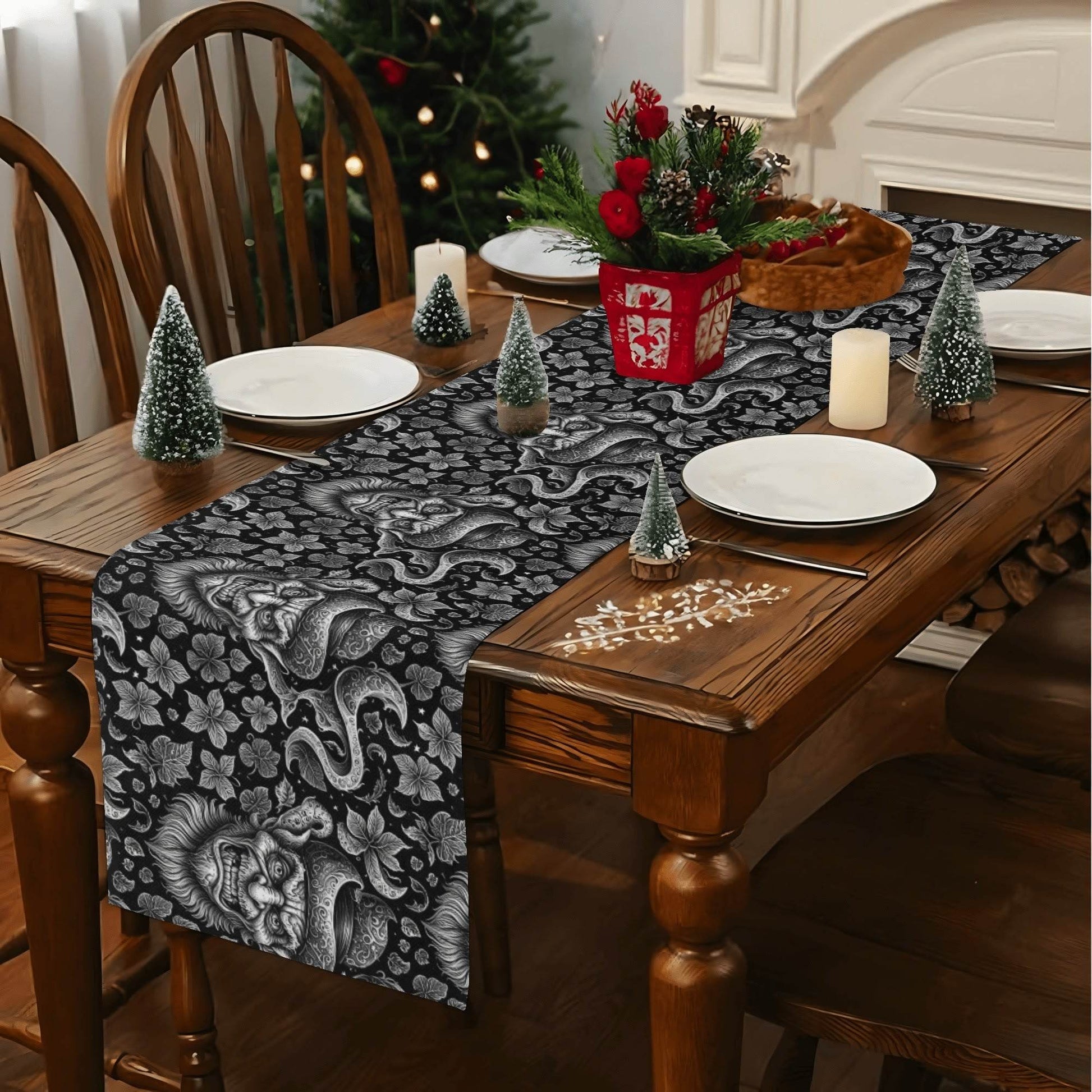 Evil Leprechaun Polyester Table Runner - DeRose Seasonal