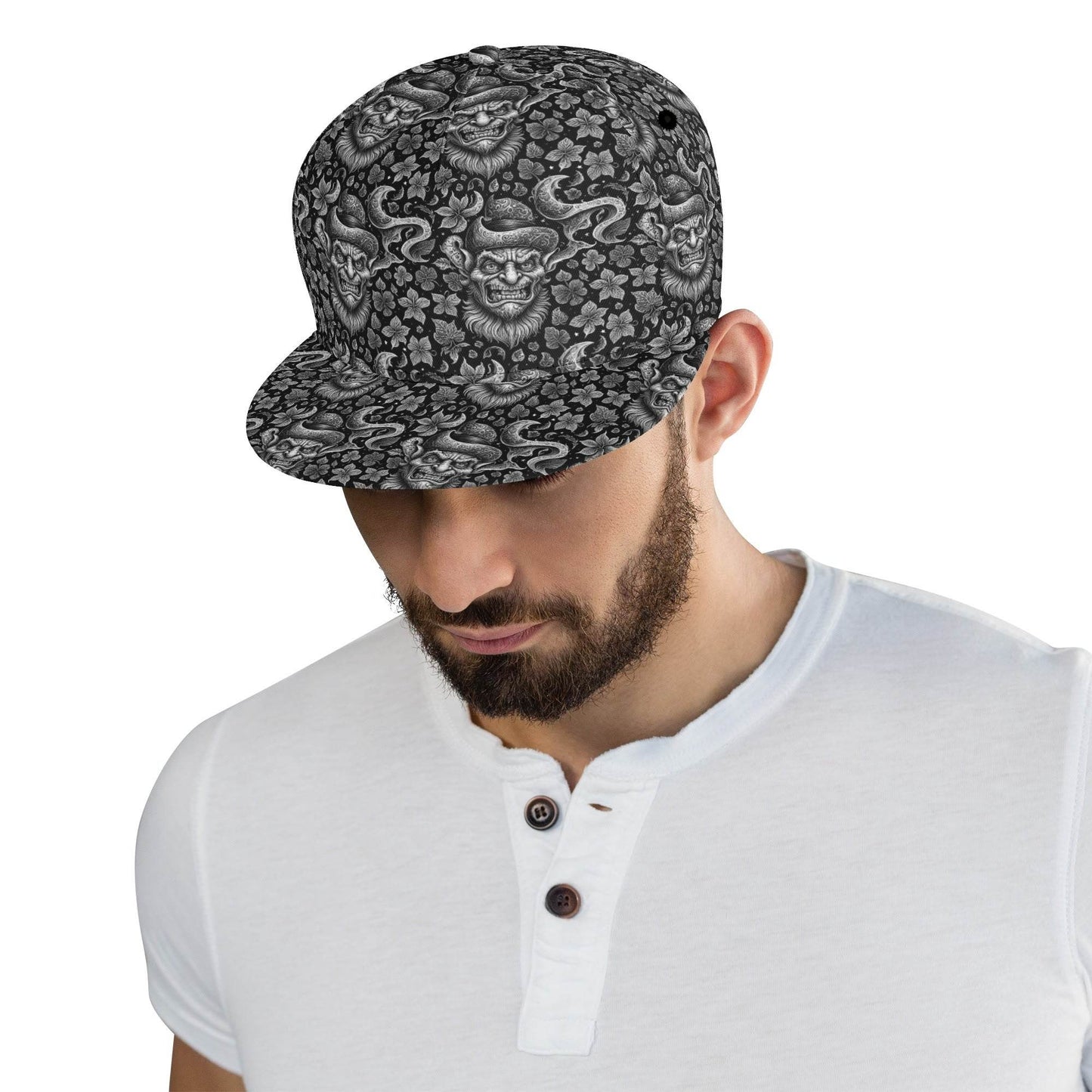 Evil Leprechaun Unisex Classic Snapbacks - DeRose Seasonal