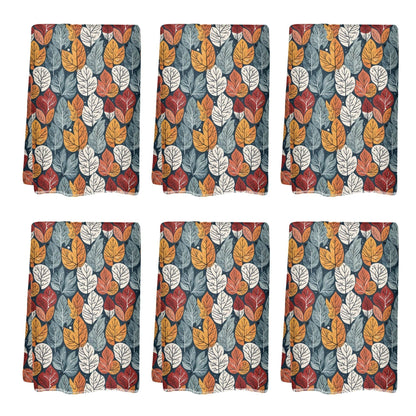 Fall Into Winter Hand Towels (6 Pcs) - DeRose Seasonal