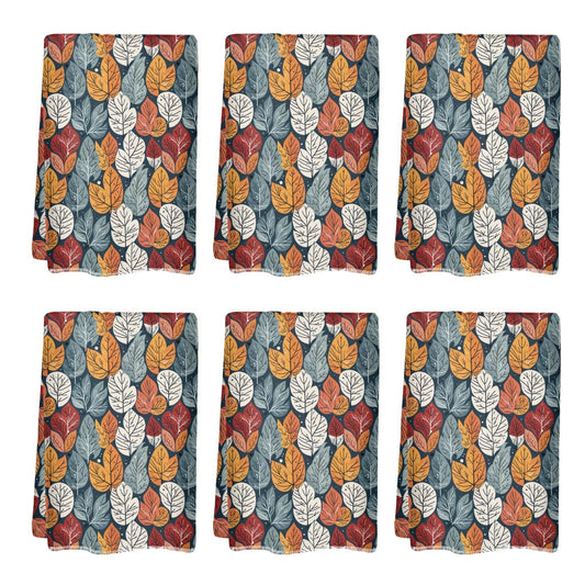 Fall Into Winter Hand Towels (6 Pcs) - DeRose Seasonal