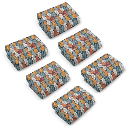 Fall Into Winter Hand Towels (6 Pcs) - DeRose Seasonal