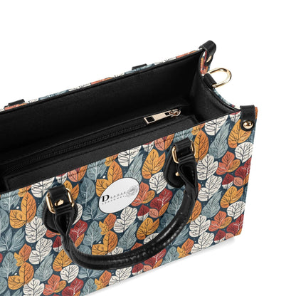Fall Into Winter Luxury Women Leather Handbag (3 sizes) - DeRose Seasonal