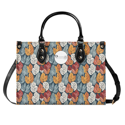 Fall Into Winter Luxury Women Leather Handbag (3 sizes) - DeRose Seasonal