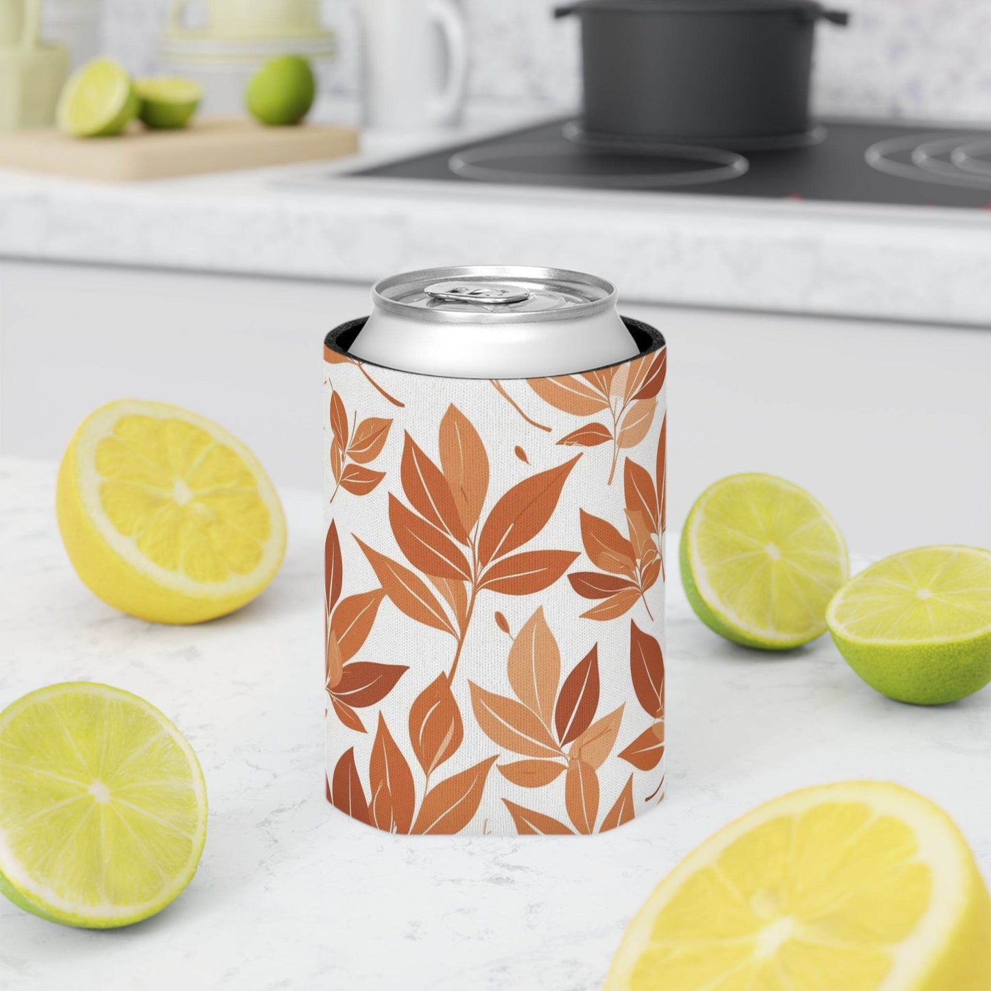 Fall Leaf Koozie can cooler BOGO 50% off - DeRose Seasonal
