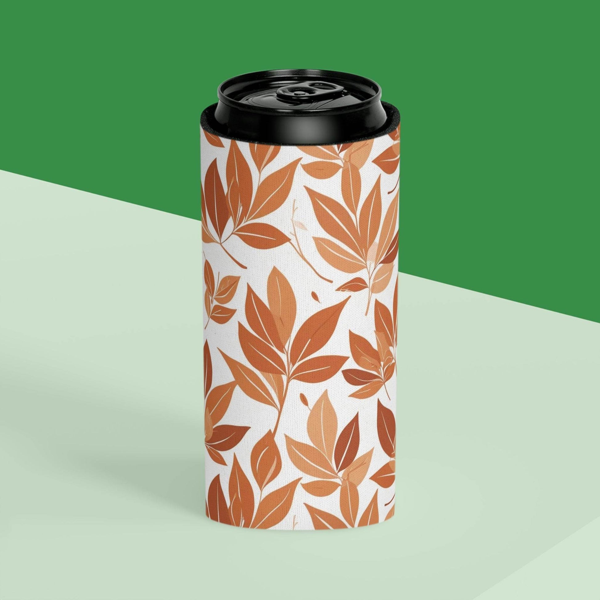 Fall Leaf Koozie can cooler BOGO 50% off - DeRose Seasonal