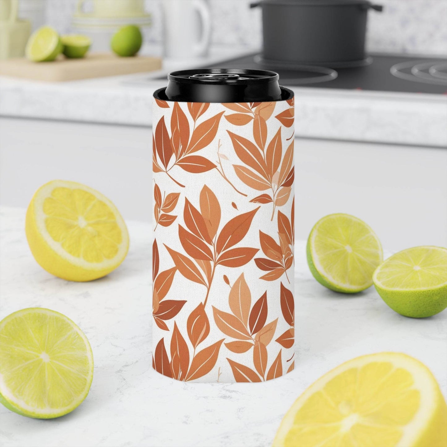 Fall Leaf Koozie can cooler BOGO 50% off - DeRose Seasonal