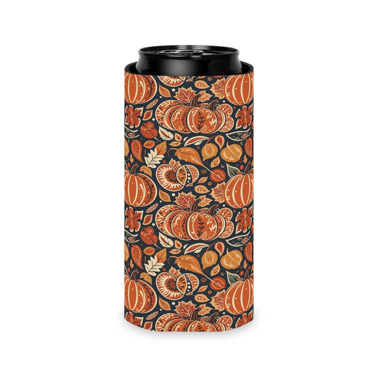 Original Fall Pumpkin Can Cooler BOGO 50% Off - DeRose Seasonal