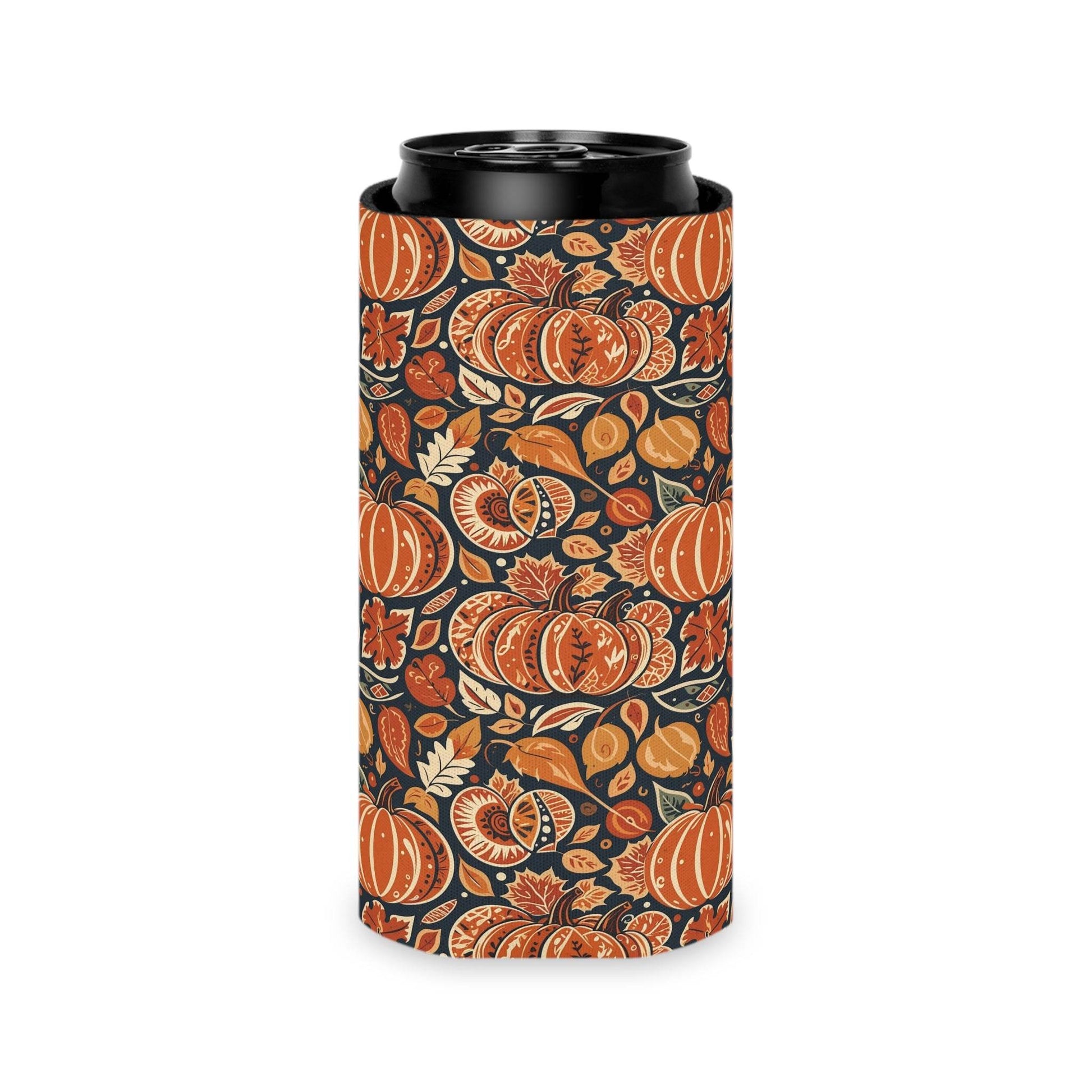 Original Fall Pumpkin Can Cooler BOGO 50% Off - DeRose Seasonal