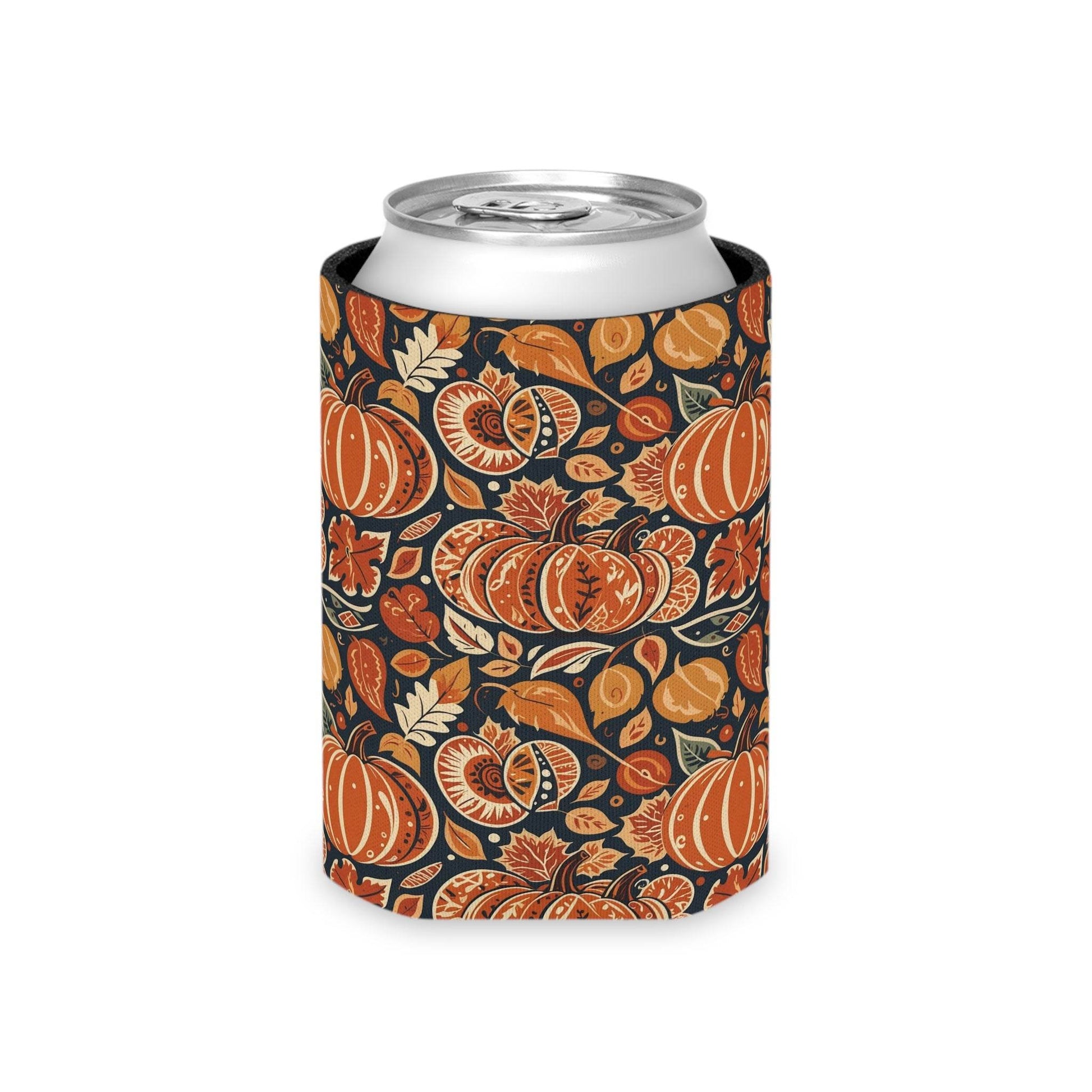 Original Fall Pumpkin Can Cooler BOGO 50% Off - DeRose Seasonal