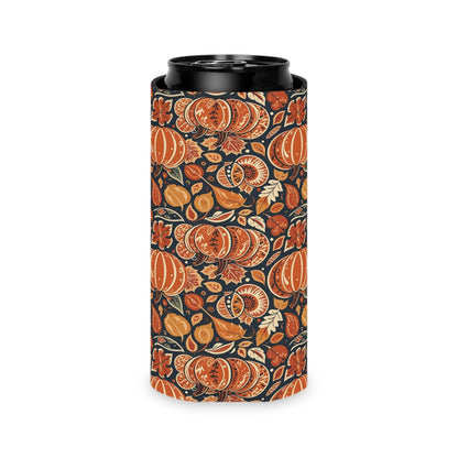 Original Fall Pumpkin Can Cooler BOGO 50% Off - DeRose Seasonal