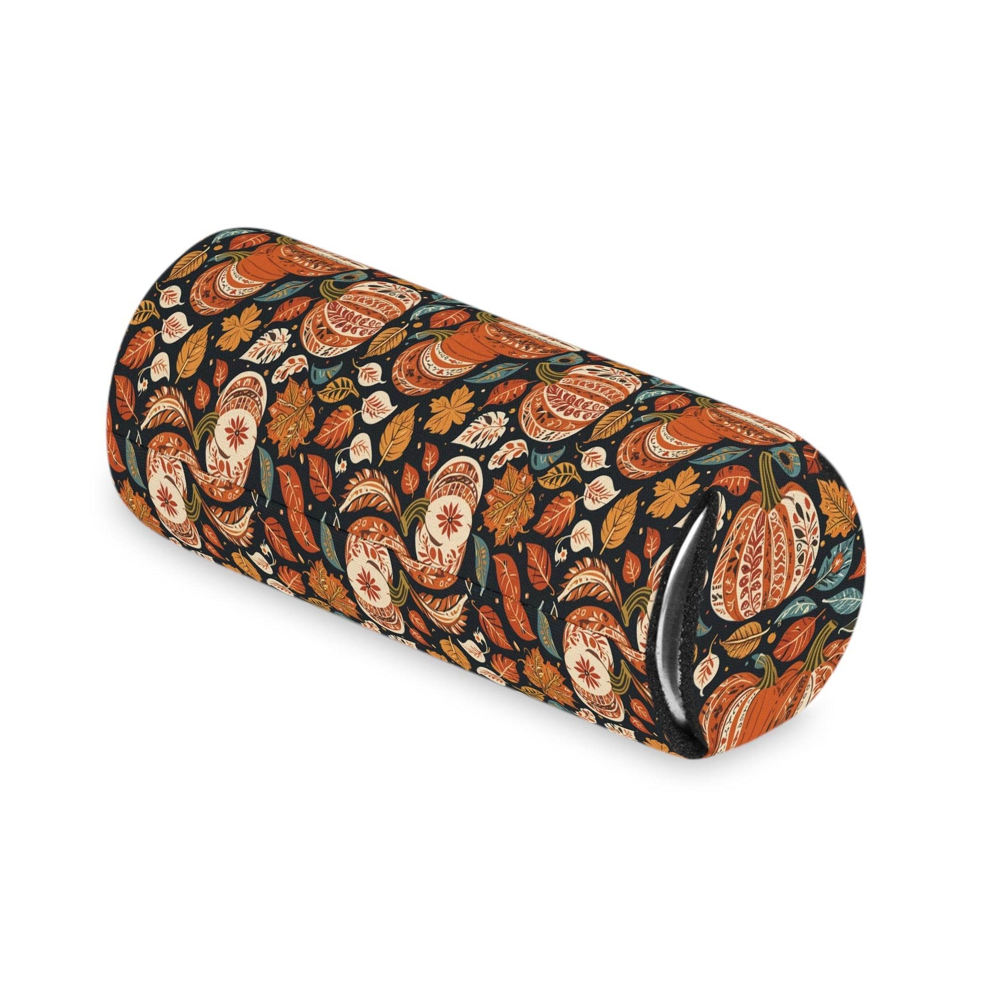 Fall Pumpkin Colorful Can Cooler BOGO 50% Off - DeRose Seasonal