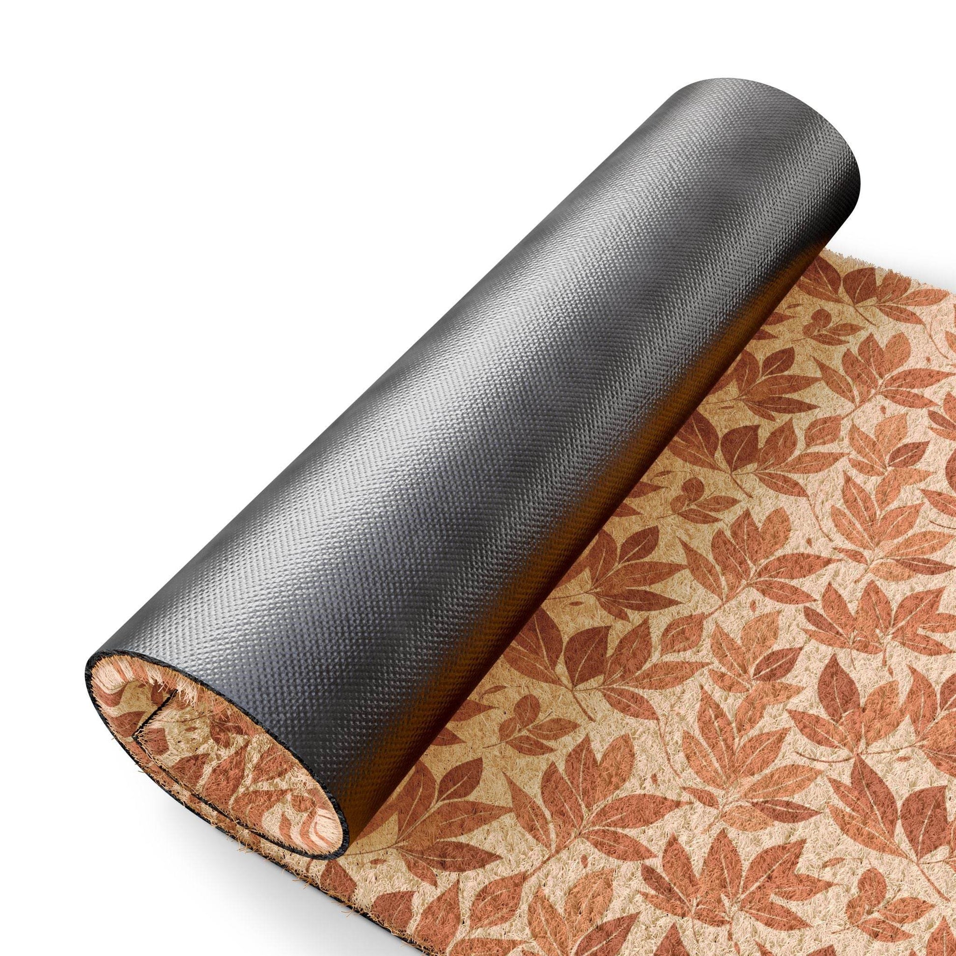 Brown Autumn Leaves Fall Season Doormat - DeRose Seasonal