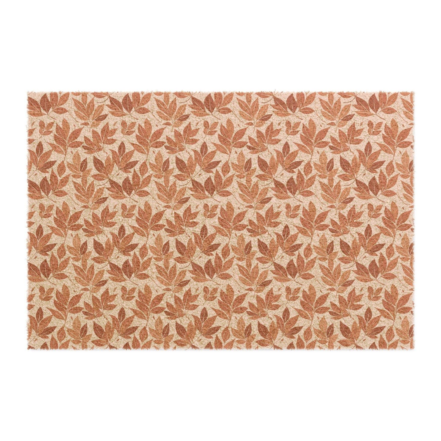 Brown Autumn Leaves Fall Season Doormat - DeRose Seasonal
