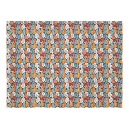 Fall into Winter Polyester Tablecloth Polyester Tablecloth 70"x 52" DeRose Seasonal