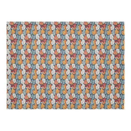 Fall into Winter Polyester Tablecloth Polyester Tablecloth 70"x 52" DeRose Seasonal