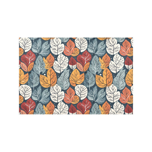 Fall into Winter Table Placemat (set of 6) Placemats 12" x 18" (Set of 6) DeRose Seasonal