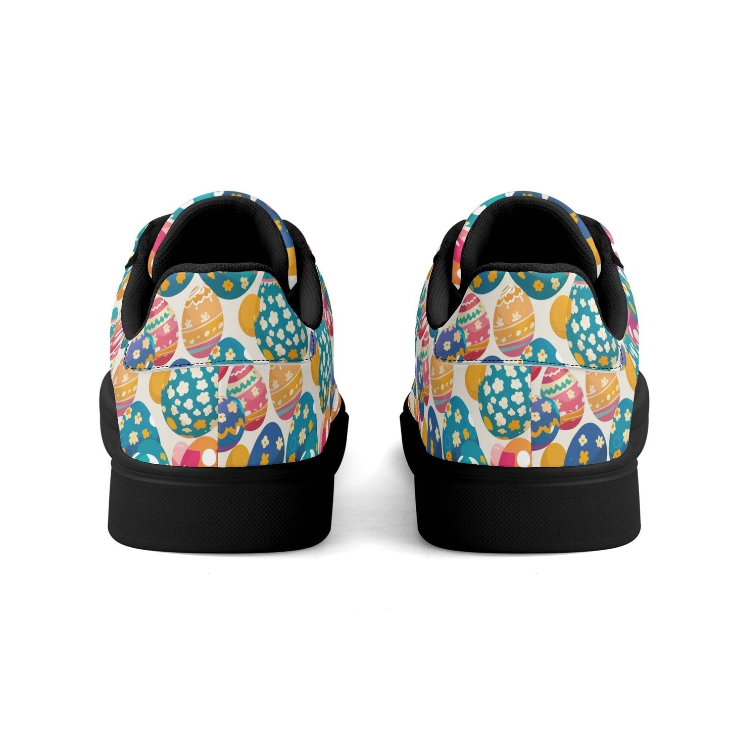Festive Egg Adult Lightweight Brand Low Top Leather Shoes - DeRose Seasonal