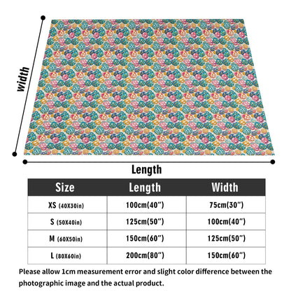 Festive Egg Flannel Breathable Blanket 4 Sizes - DeRose Seasonal