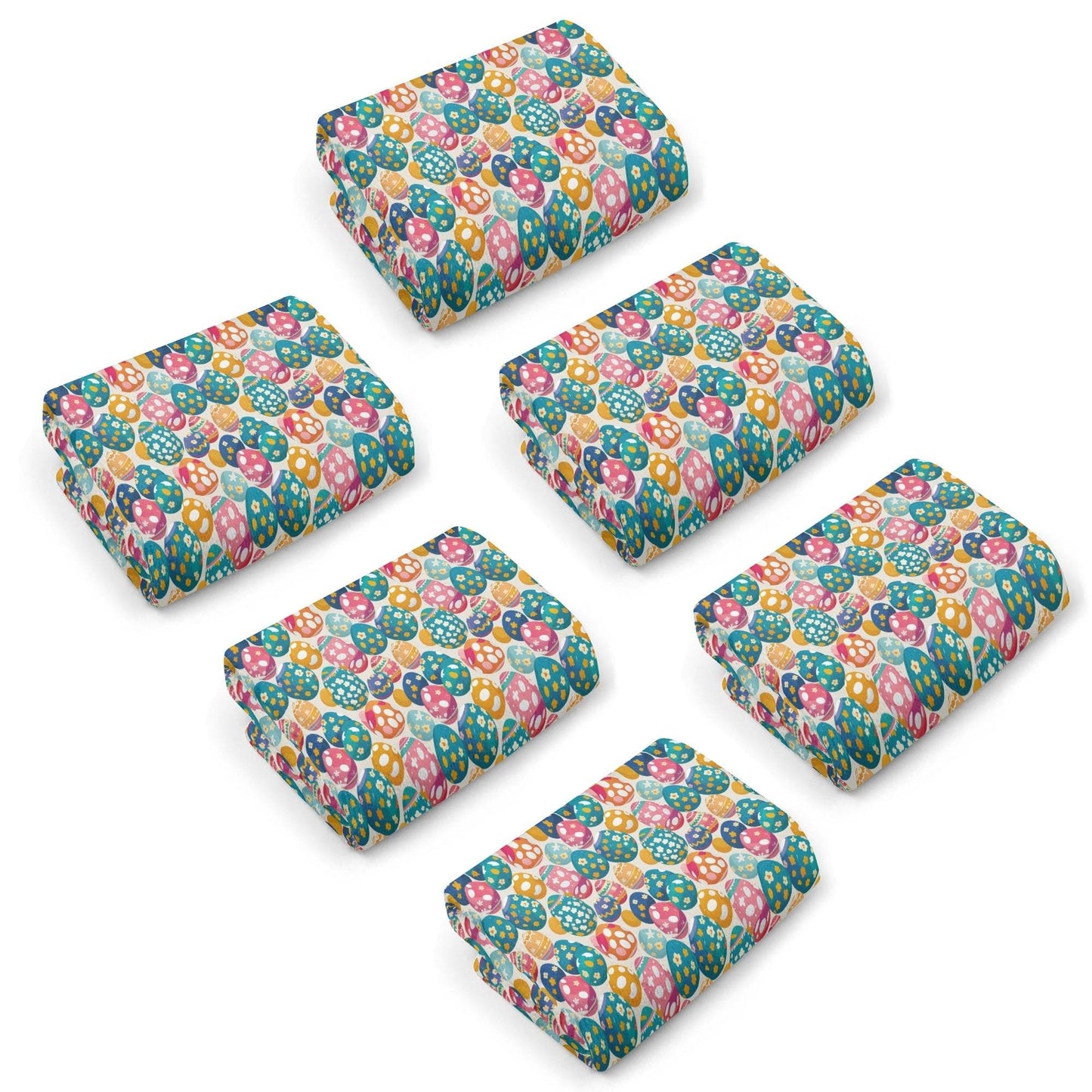 Festive Egg Hand Towels (6 Pcs) - DeRose Seasonal