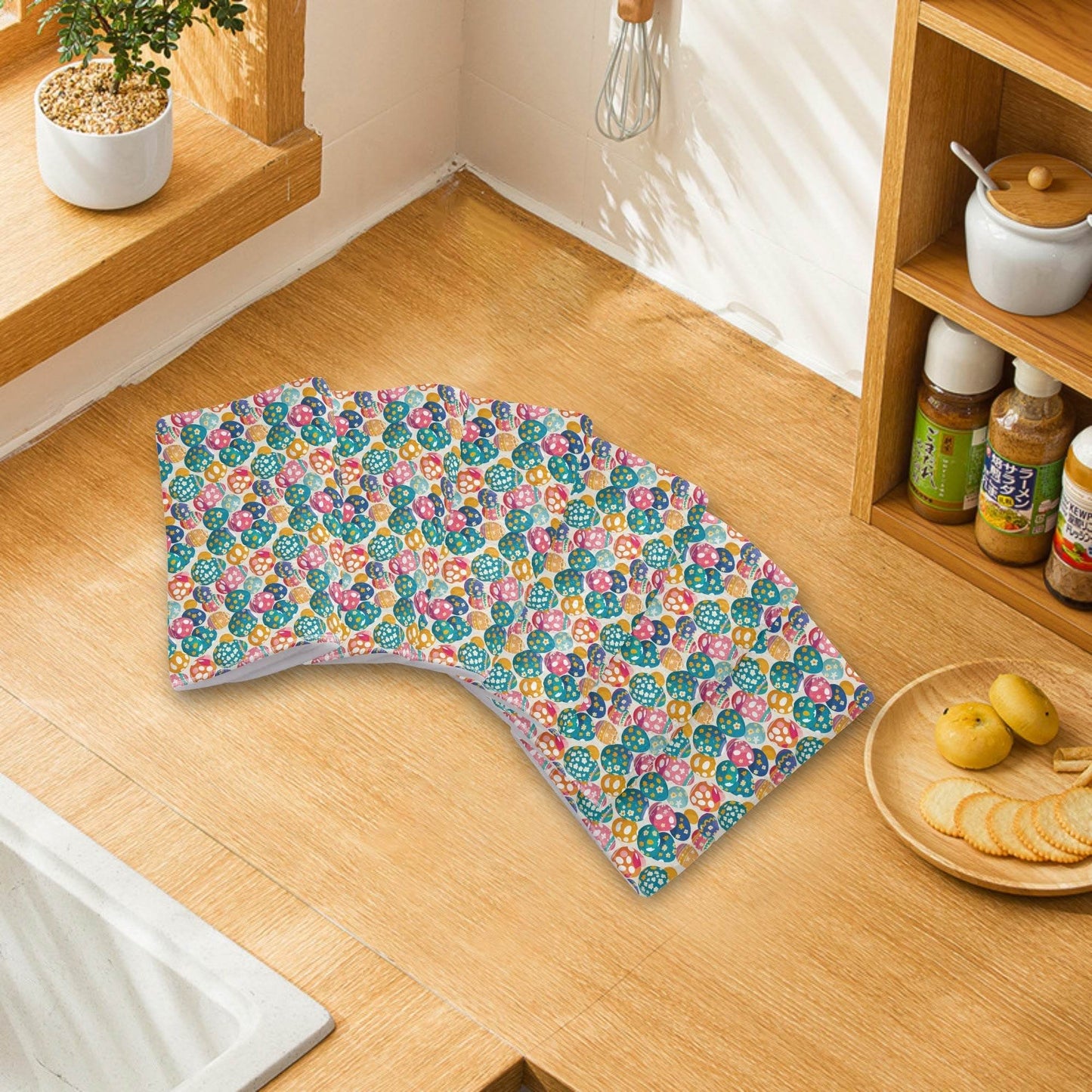 Festive Egg Hand Towels (6 Pcs) - DeRose Seasonal