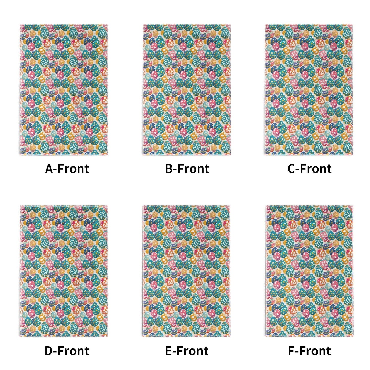 Festive Egg Hand Towels (6 Pcs) - DeRose Seasonal