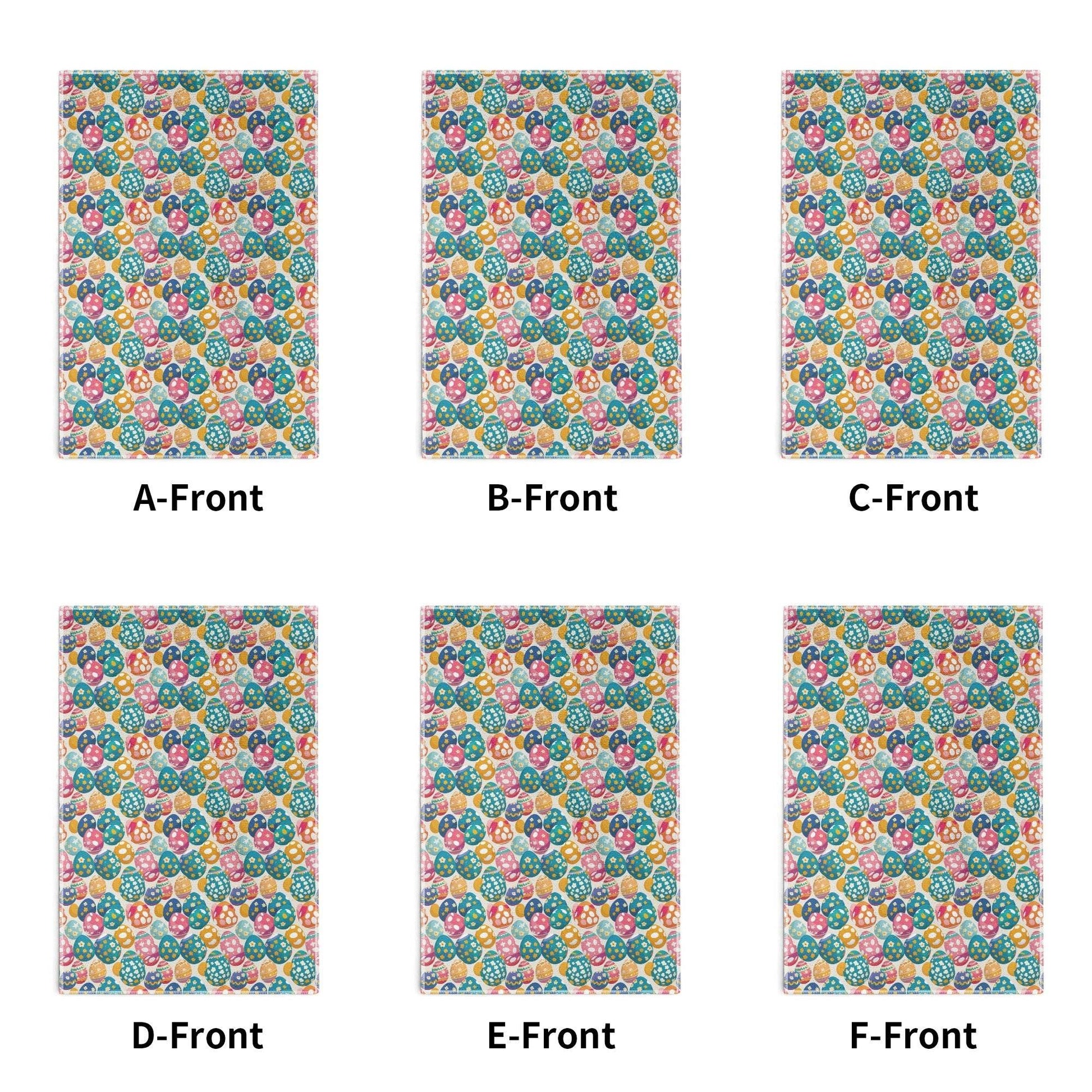 Festive Egg Hand Towels (6 Pcs) - DeRose Seasonal