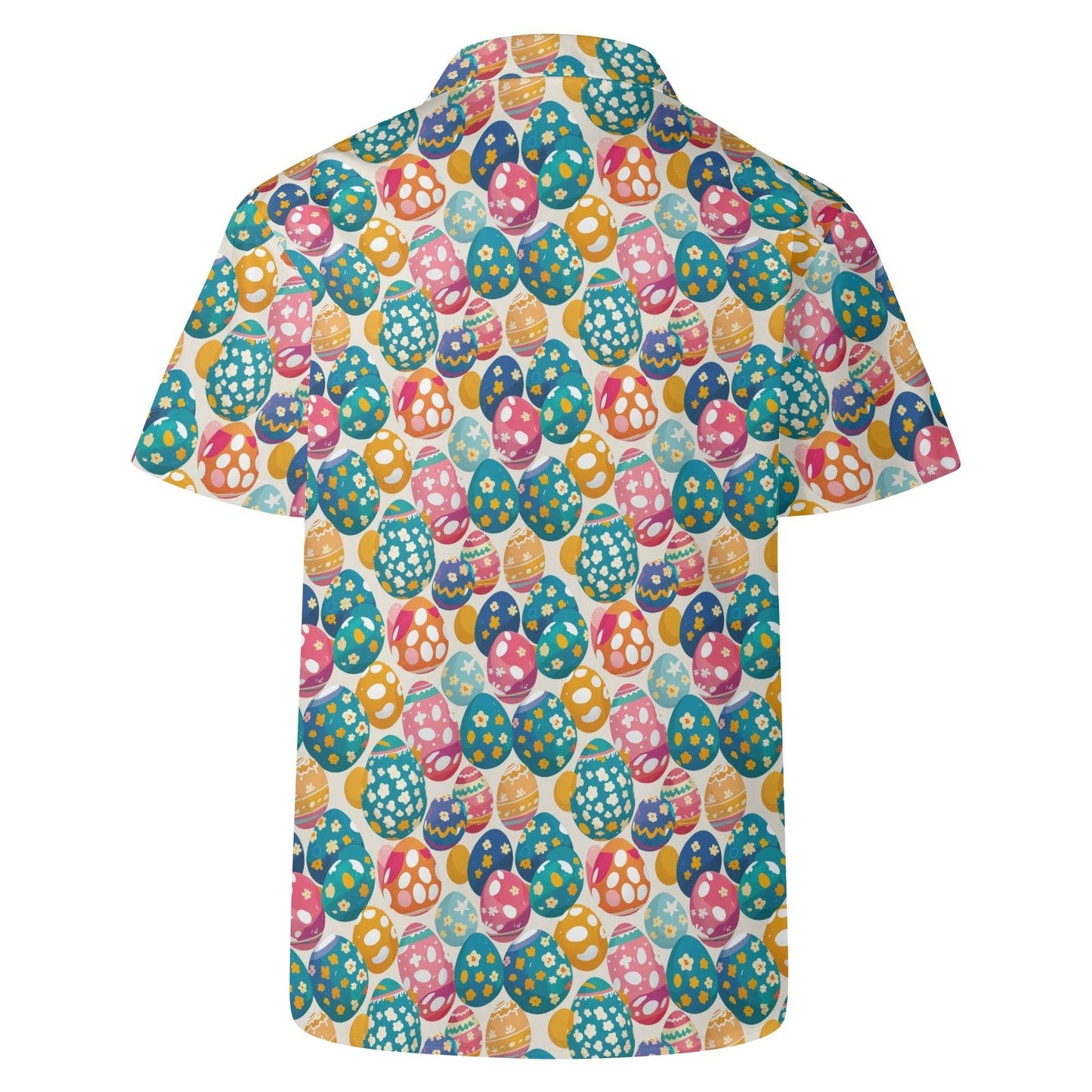 Festive Egg Men's Casual Hawaiian Shirt - DeRose Seasonal