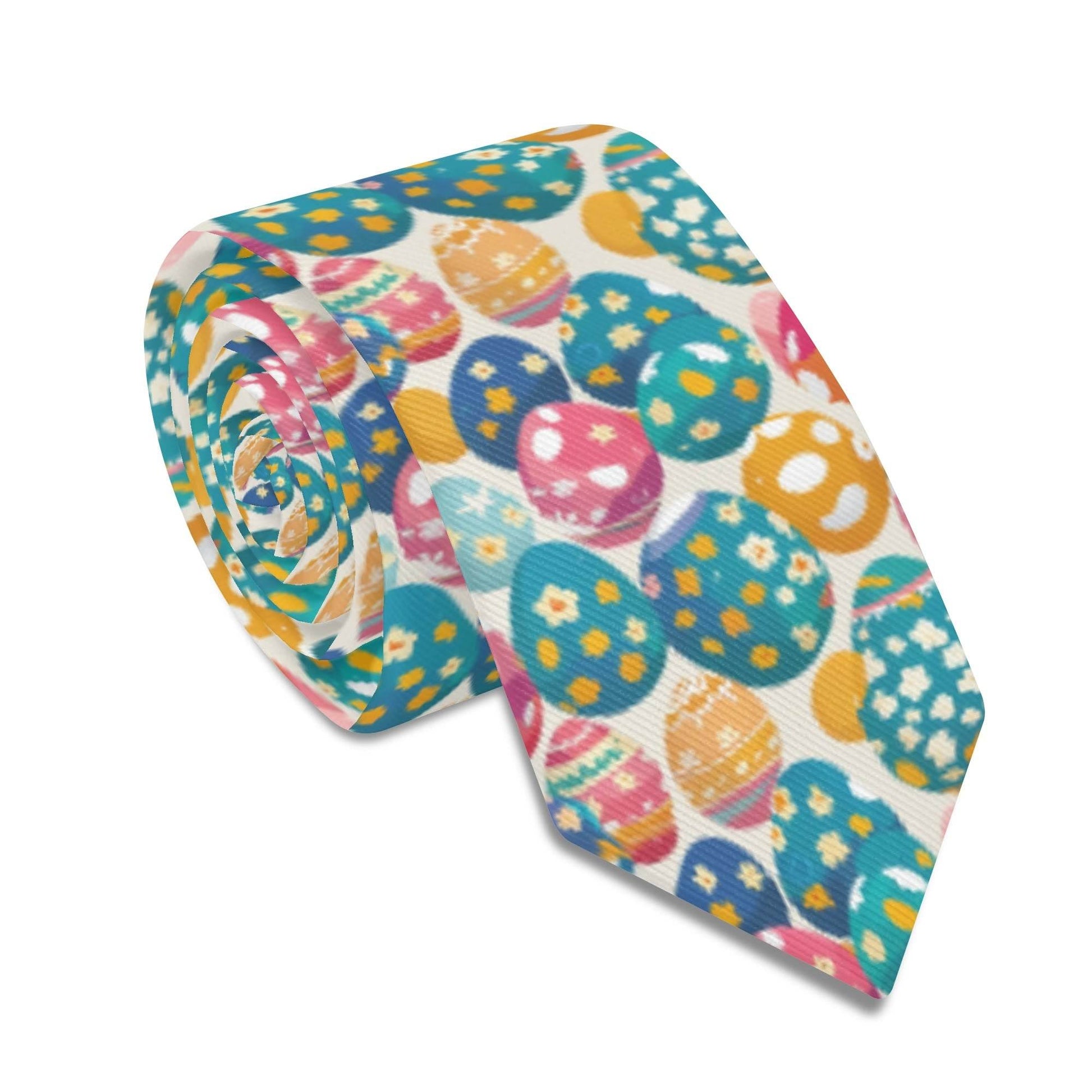 Festive Egg Men's Necktie - DeRose Seasonal
