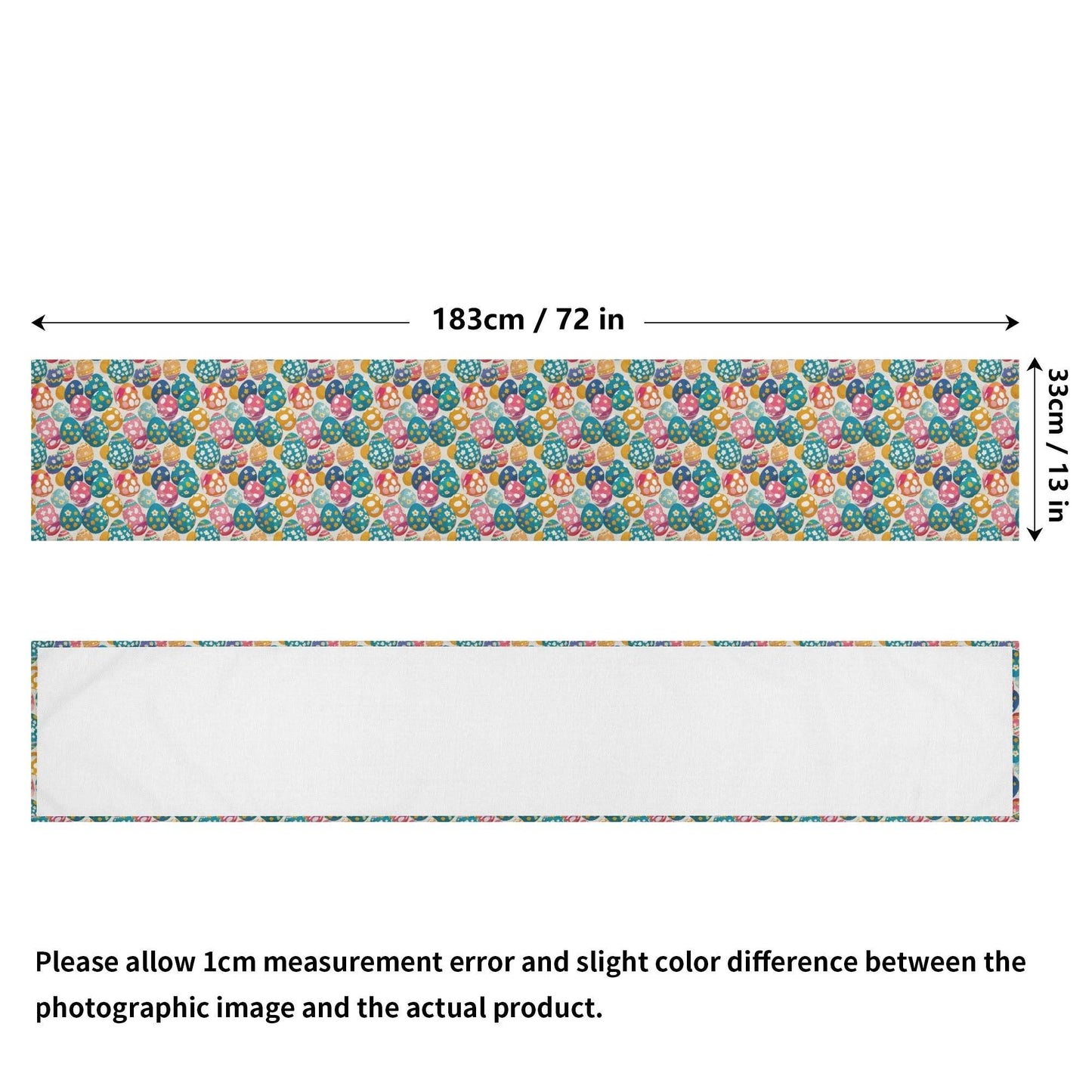 Festive Egg Polyester Table Runner - DeRose Seasonal