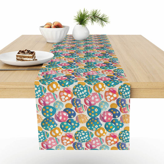 Festive Egg Polyester Table Runner - DeRose Seasonal