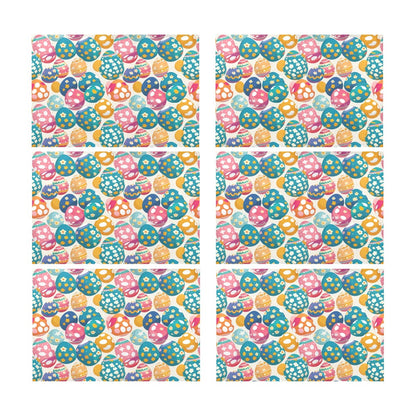 Festive Egg Table Placemat (set of 6) Placemats 12" x 18" (Set of 6) DeRose Seasonal