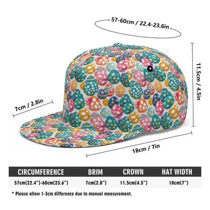 Festive Egg Unisex Classic Snapbacks - DeRose Seasonal
