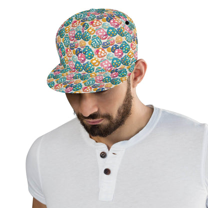 Festive Egg Unisex Classic Snapbacks - DeRose Seasonal