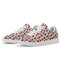 Floral Fire Adult Lightweight Brand Low Top Leather Shoes - DeRose Seasonal