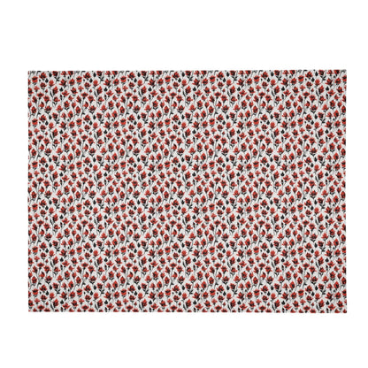 Floral Fire Flannel Breathable Blanket 4 Sizes - DeRose Seasonal