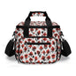 Floral Fire Insulated Leakproof Cooler Bag Lunch Box - DeRose Seasonal