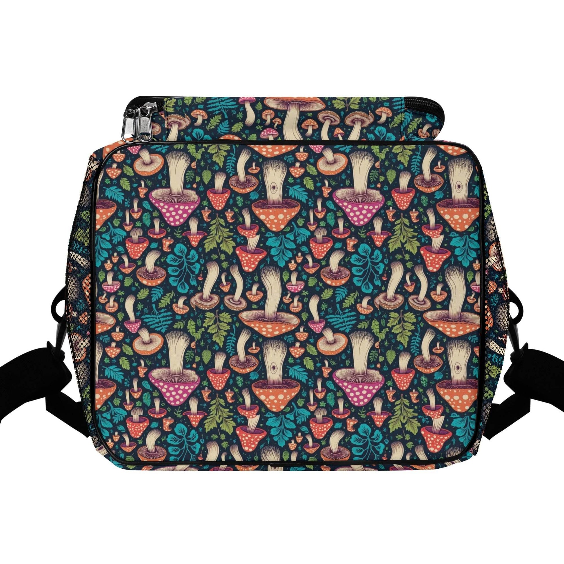 Forest Shrooms Insulated Leakproof Cooler Bag Lunch Box - DeRose Seasonal