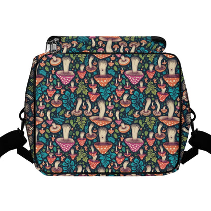 Forest Shrooms Insulated Leakproof Cooler Bag Lunch Box - DeRose Seasonal