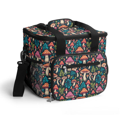 Forest Shrooms Insulated Leakproof Cooler Bag Lunch Box - DeRose Seasonal