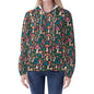 Forest Shrooms Women's Lightweight Pullover Hoodie Sweatshirt - DeRose Seasonal