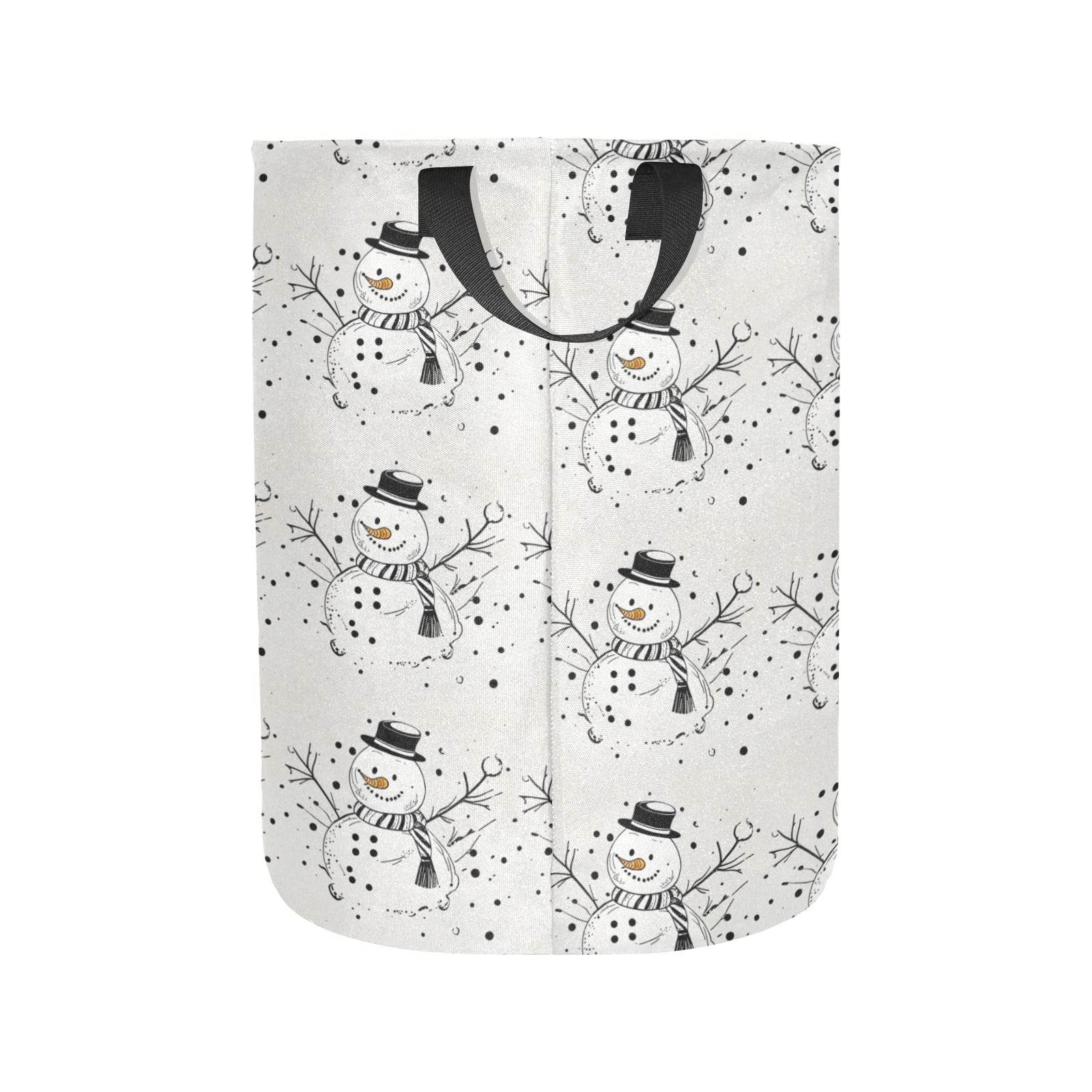 Frosty the Snowman Polyester Laundry and Blanket Basket - DeRose Seasonal