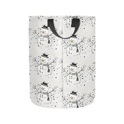 Frosty the Snowman Polyester Laundry and Blanket Basket - DeRose Seasonal