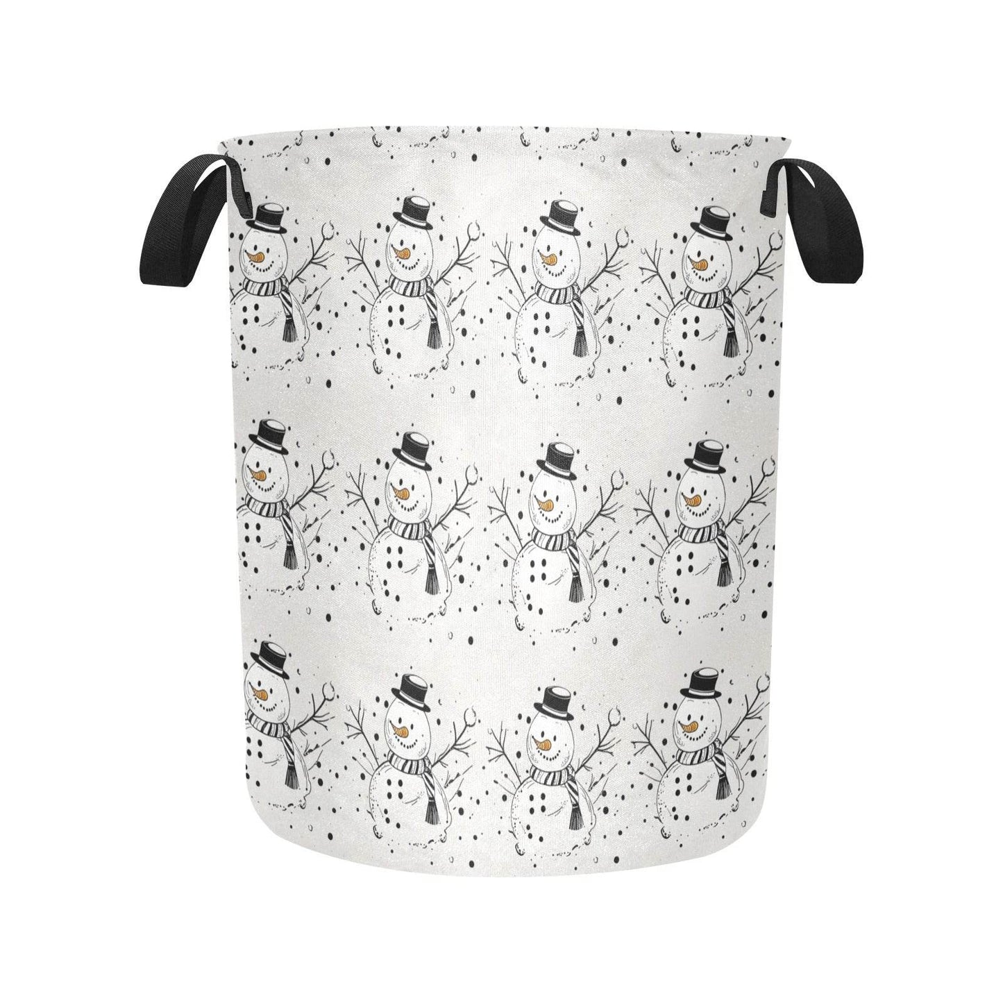 Frosty the Snowman Polyester Laundry and Blanket Basket - DeRose Seasonal